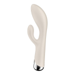 Телесный вибратор-кролик с ротацией 20см Satisfyer Spinning Rabbit 1