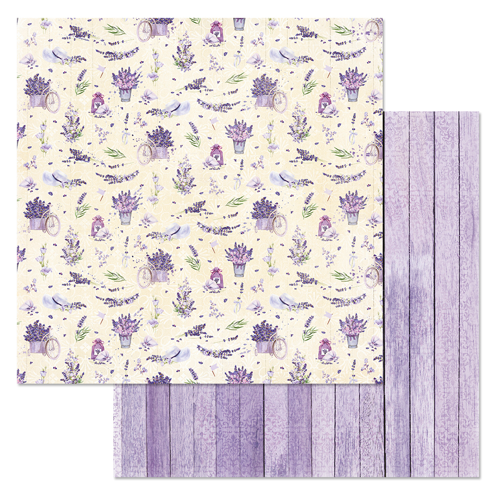 Бумага "Лавандовый вечер. Любимый аромат"