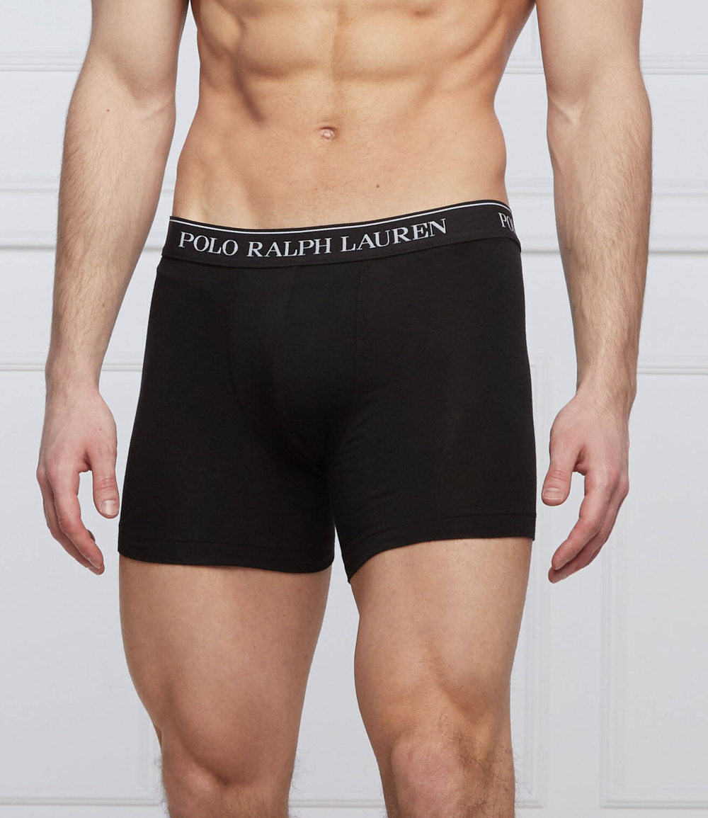 трусики-боксеры 3 шт. POLO RALPH LAUREN - черный(714835887)