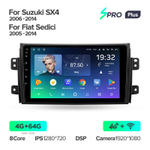 Teyes SPRO Plus 9" для Suzuki SX4 2006-2014