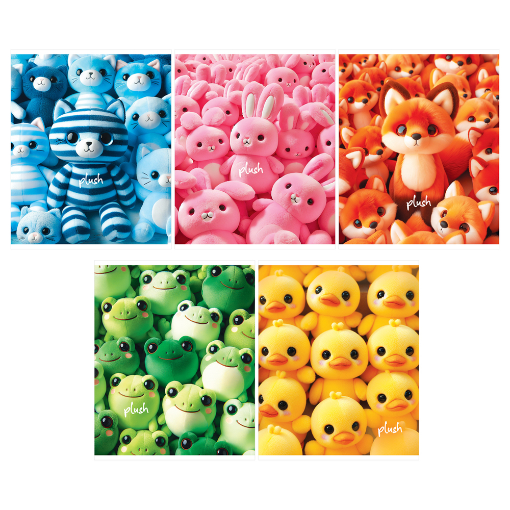 Тетрадь 48л., А5, клетка BG "Plush", суперэконом Т5ск48 62702