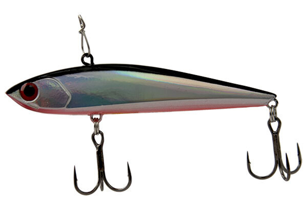 Виб ECOPRO Sharkey 75мм 15г 030 Holo Silver