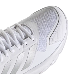 Женские Кроссовки теннисные Adidas CourtJam Control 3 W - cloud white/silver metallic/frozen purple