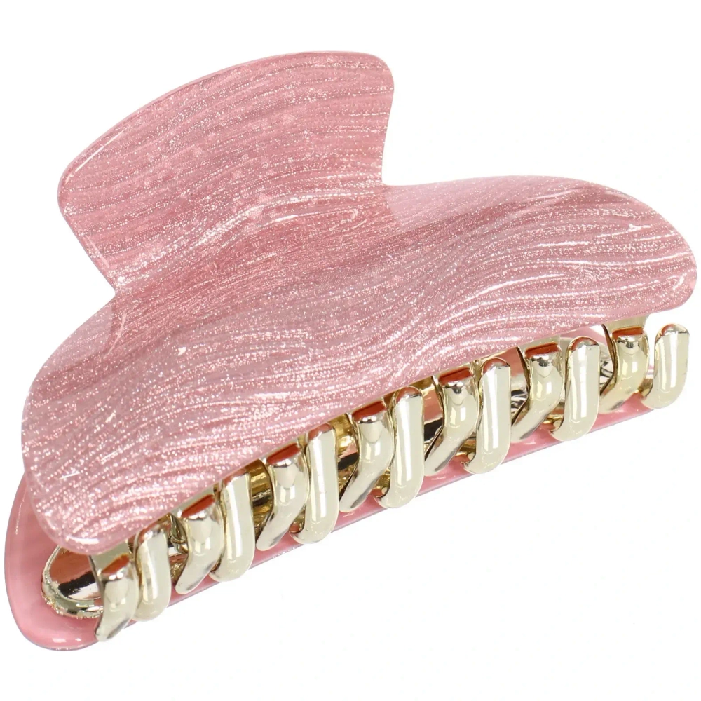 Заколка-краб для волос « ЭЙФОРИЯ», эва, микс 6 цветов, 8см (блистер Кокетка)