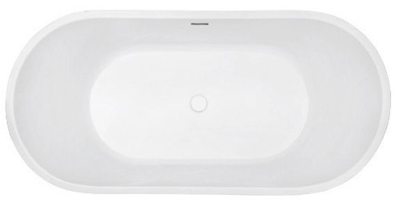 Акриловая ванна ABBER AB9209MB черная матовая