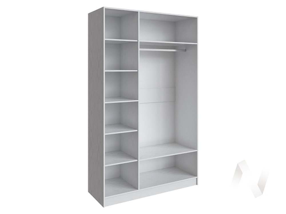 Шкаф Мадрид 1;4 без зеркала (белый)