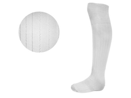 Гетры футбольные. Цвет: белый. Размер 38-39: 9001