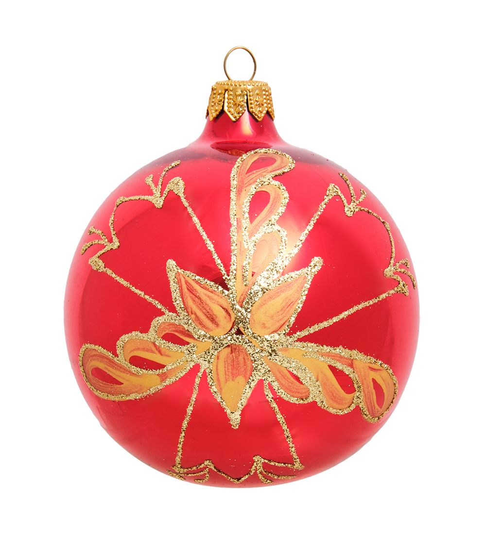 Элита НФШ-1090 Набор ел.украшений Шар 2шт «Бабочка» 80 мм