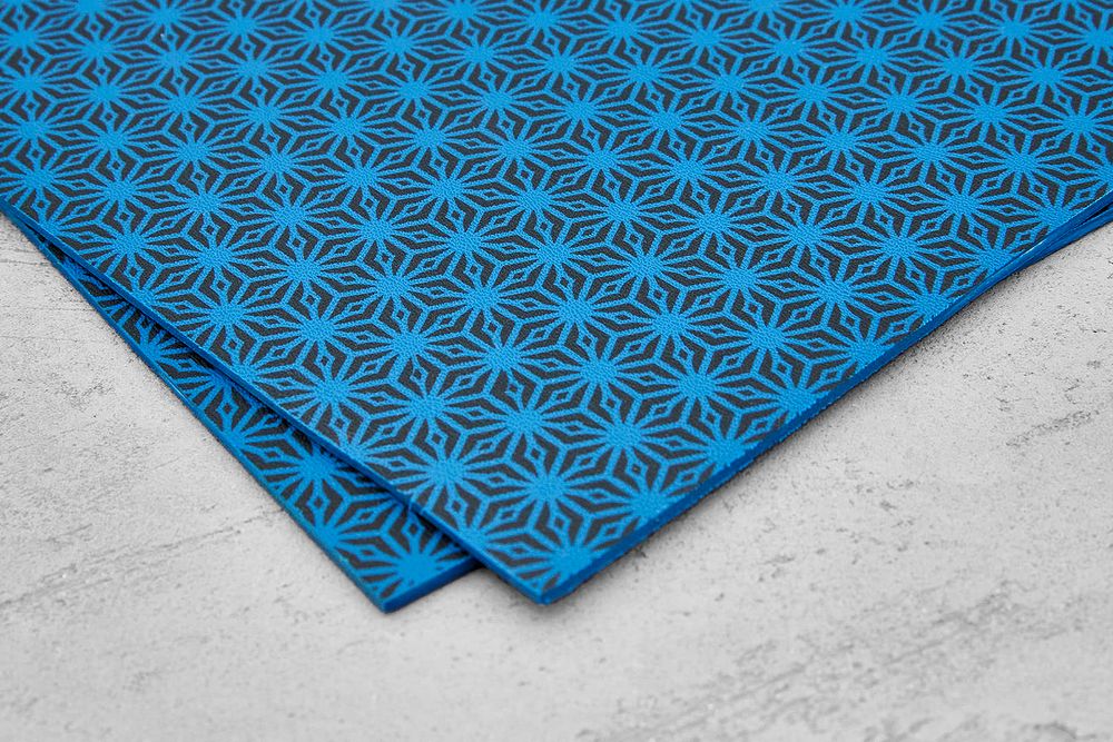 Kydex Stars blue 2,03мм, лист 300x200мм