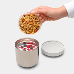 Brabantia Ланчбокс Make & Take 500 мл Светло-серый