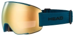 HEAD  очки горнолыжные 390843 MAGNIFY 5K+SL UNISEX линза 5K + доп линза petrol /gold