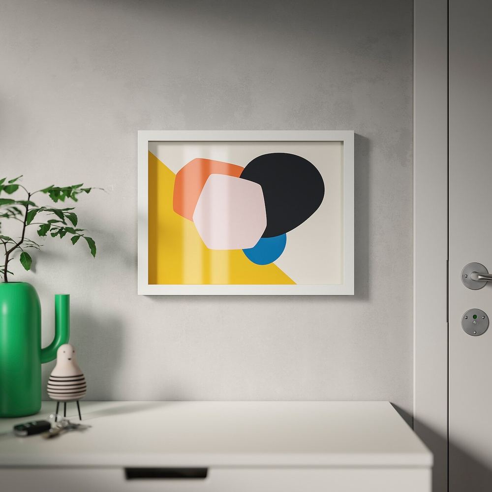IKEA RÖDALM  (ИКЕА РÖДАЛМ)  -  Рамка, белая, 30x40 см
