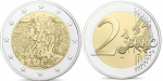 Франция 2 евро, 2019 30 лет падению Берлинской стены aUNC
