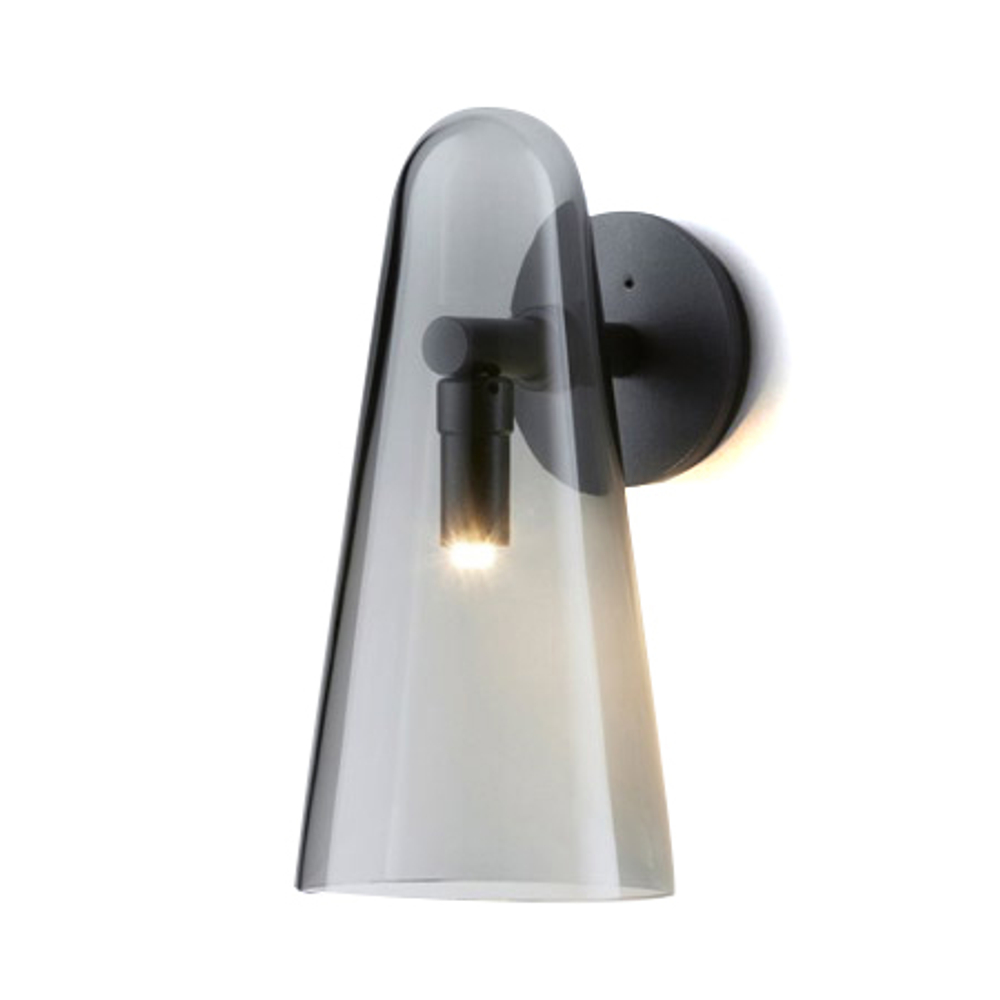 Wall design lamp Domi by Articolo Lighting (Smoky)