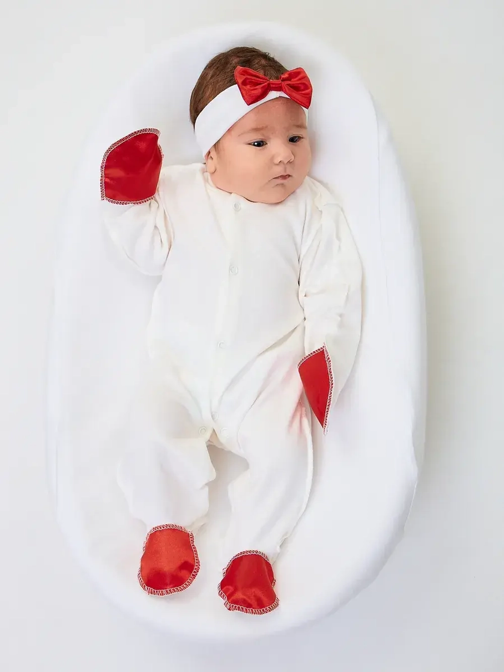 Конверт на выписку с платьем летний