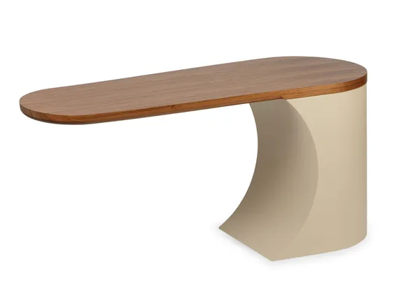 Рабочий стол Rome 160x60 см, шпон ореха