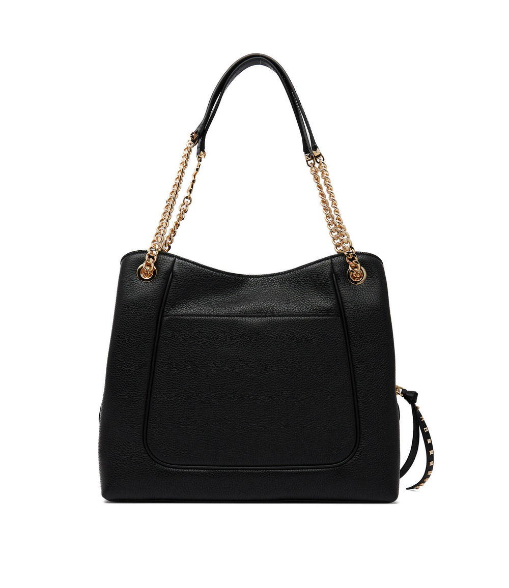 кожаная сумка-шопер chain Michael Kors - черный(30F2GP1E3L)