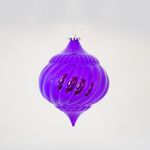 игрушка на елку "Подвес" фиолетовый
