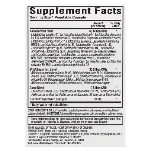 ProBioCare, Пробиотики для женщин с пребиотиками, 100 млрд, 30 растительных капсул