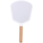 Зеркало косметическое с ручкой «Cute look - Королева», прямоугольник, цвет белый 12*25см