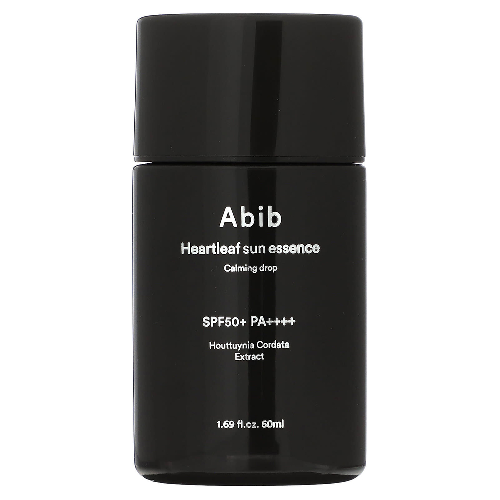Abib, Heartleaf Sun Essence, SPF 50+ PA ++++, 50 мл (1,69 жидк. унц.)