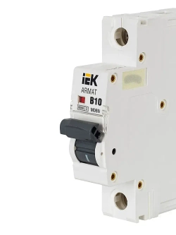 IEK ARMAT Выключатель автоматический однополюсный B 10А M06N (AR-M06N-1-B010)