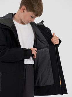 Куртка подростковая для юноши LIMAN NORPPA чёрный