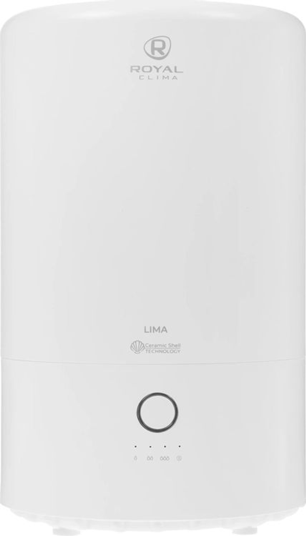 Увлажнитель воздуха ультразвуковой Royal Clima RUH-TB300/4.0M-WT,  4л,  белый/серый
