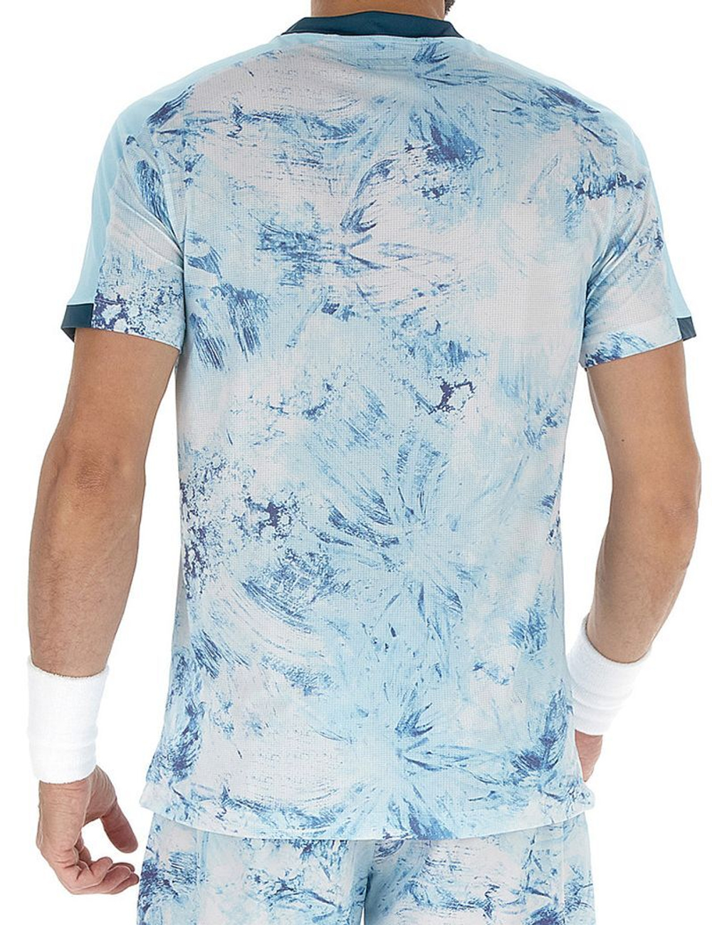 Мужская теннисная футболка Lotto Tech IV D2 - Spun Sugar Blu