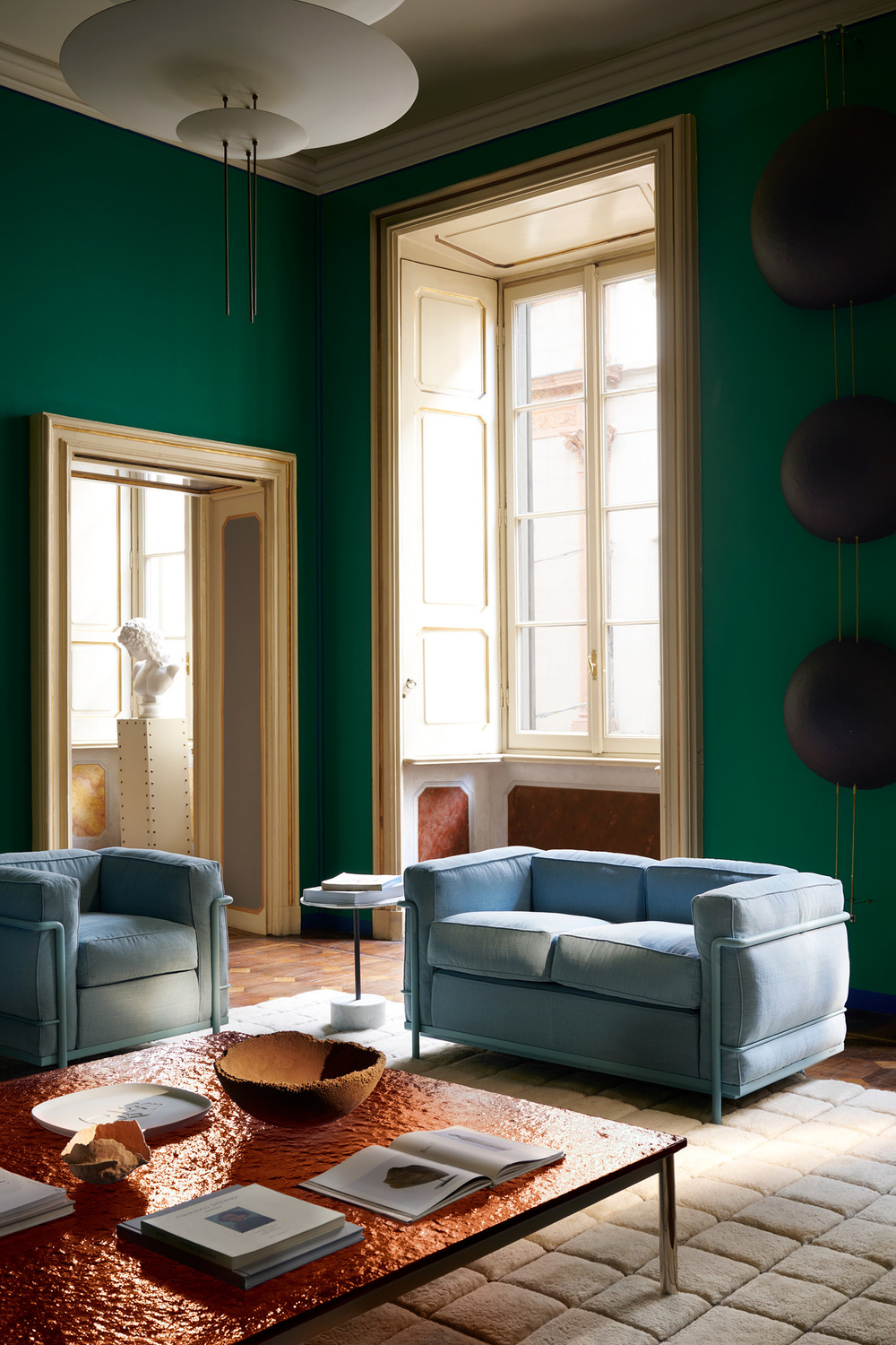 Диван Cassina 2 FAUTEUIL GRAND CONFORT, PETIT MODÈLE, DEUX PLACES, DURABLE