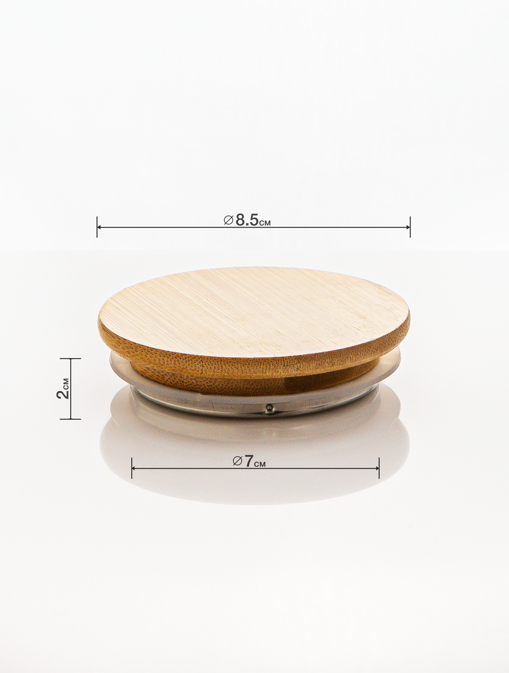 Крышка бамбуковая для чайника