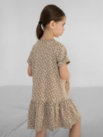 Платье для девочки в горошек