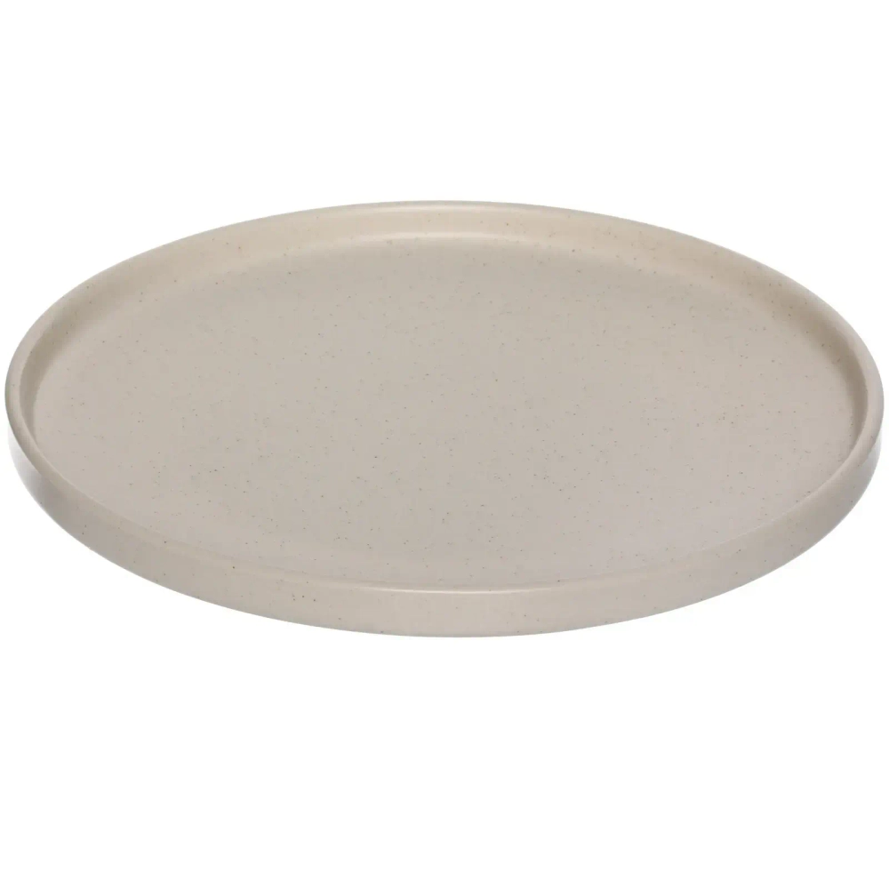 Тарелка керамическая для стейка «Perfetto» 25,5*2,6см, бежевая