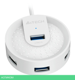 USB-хаб A4Tech HUB-30 белый