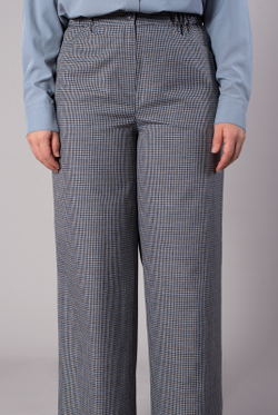 Брюки женские 3393ВЕ, клетка #412Клб023393ВЕ