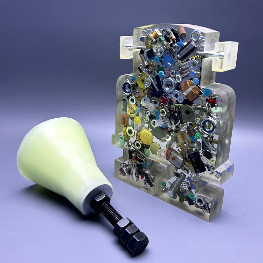 Полиуретановый конус со сменной усиленной оксидированной шпилькой