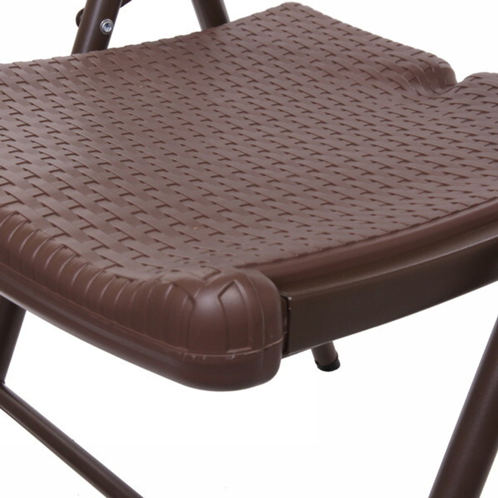 Стул складной 45*50*86см «Венеция» рисунок под ротанг