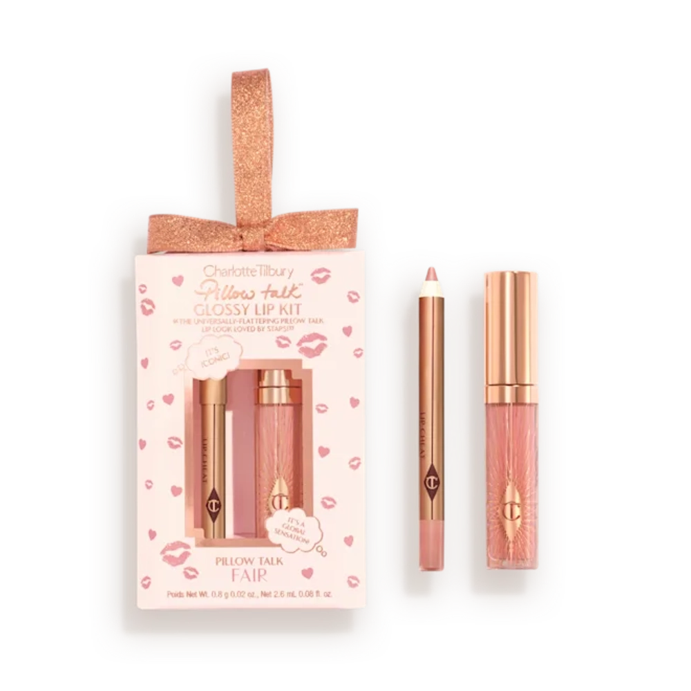 Набор Charlotte Tilbury Glossy Lip Kit Pillow Talk Fair
