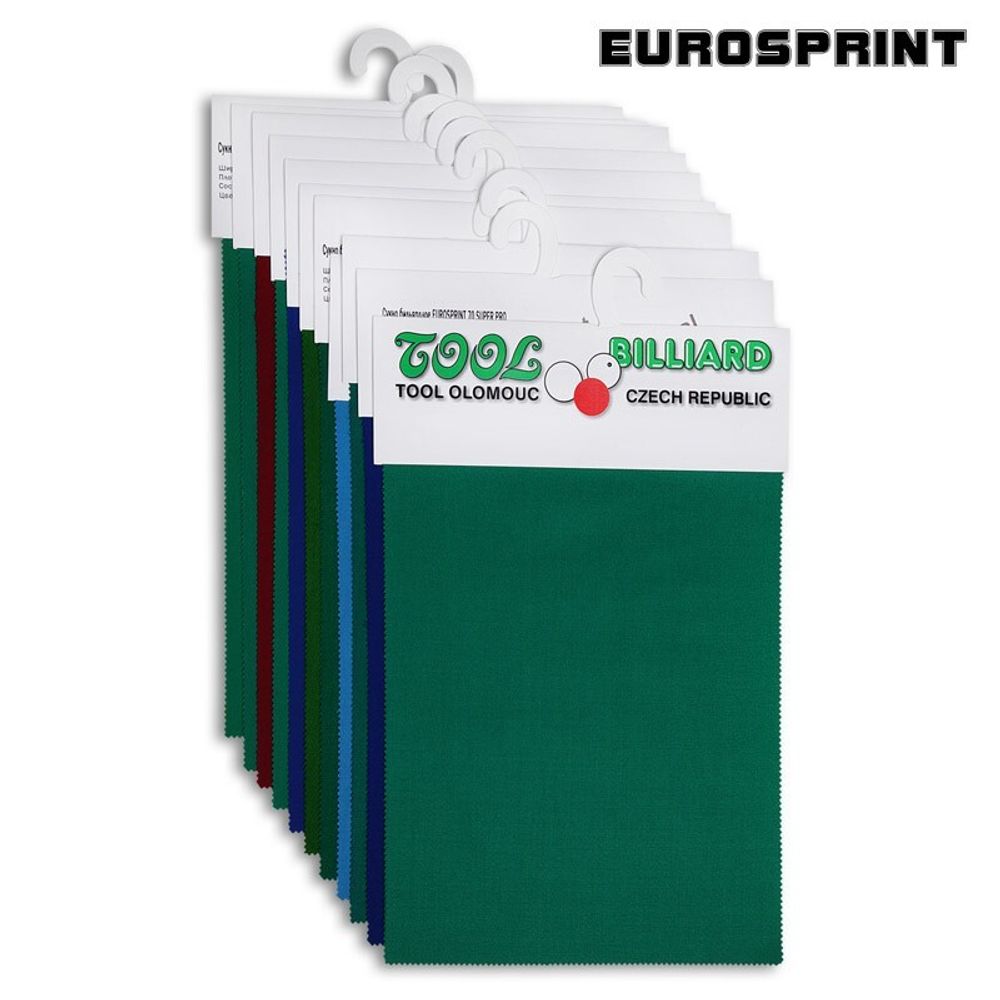 Образцы сукна Eurosprint 46x29см 5 видов 6 цветов 11шт.
