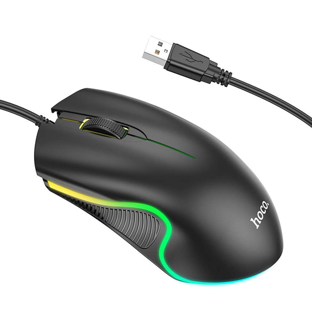 GM19 Enjoy gaming luminous wired mouse