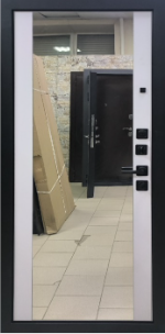 Входная дверь Кова Пиано Зеркало: Размер 2050/860-960, открывание ПРАВОЕ