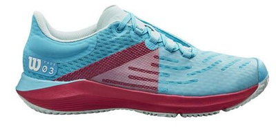 детские Кроссовки теннисные Wilson Kaos 3.0 Jr - scuba blue/love potion/clearwater