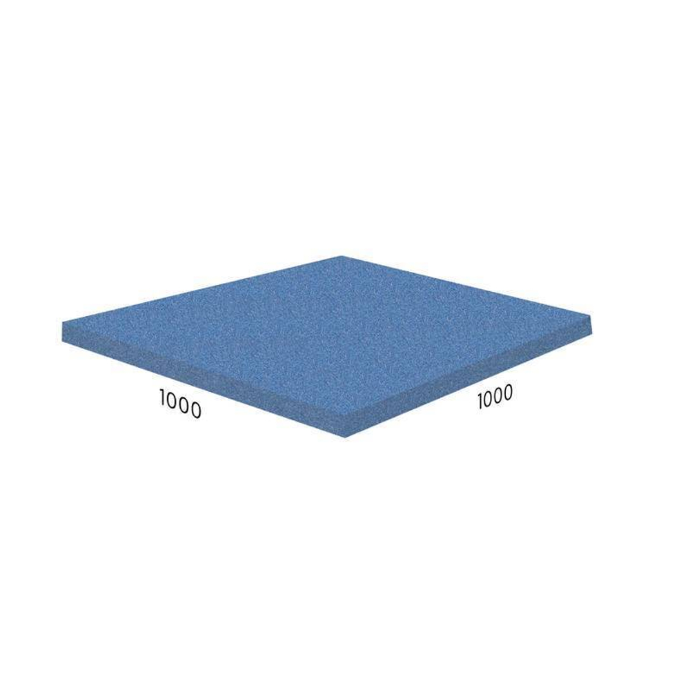 Покрытие Rubblex Active 100х100х1 см 65ШОР Синее