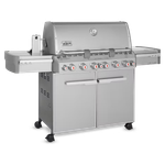 Газовый гриль Weber Summit S-670 GBS, нержавеющая сталь