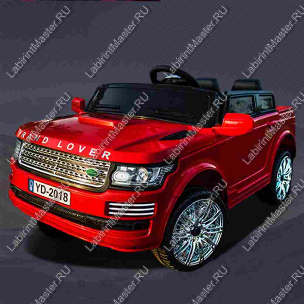 Детский электромобиль "Lover Rand YD-2018" красный