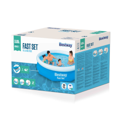 Бассейн надувной Bestway Fast Set Pools 305х66 см + фильтр-насос 1249 л/ч (57458 BW)