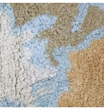 Ковер Lorena Canals RugCycled World Map (70 x 100 cм)