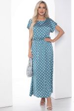 Платье Кейтлин бирюзовое П10140 LT Collection