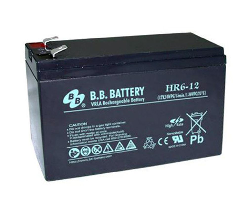 Аккумулятор B.B.BATTERY HR 6-12