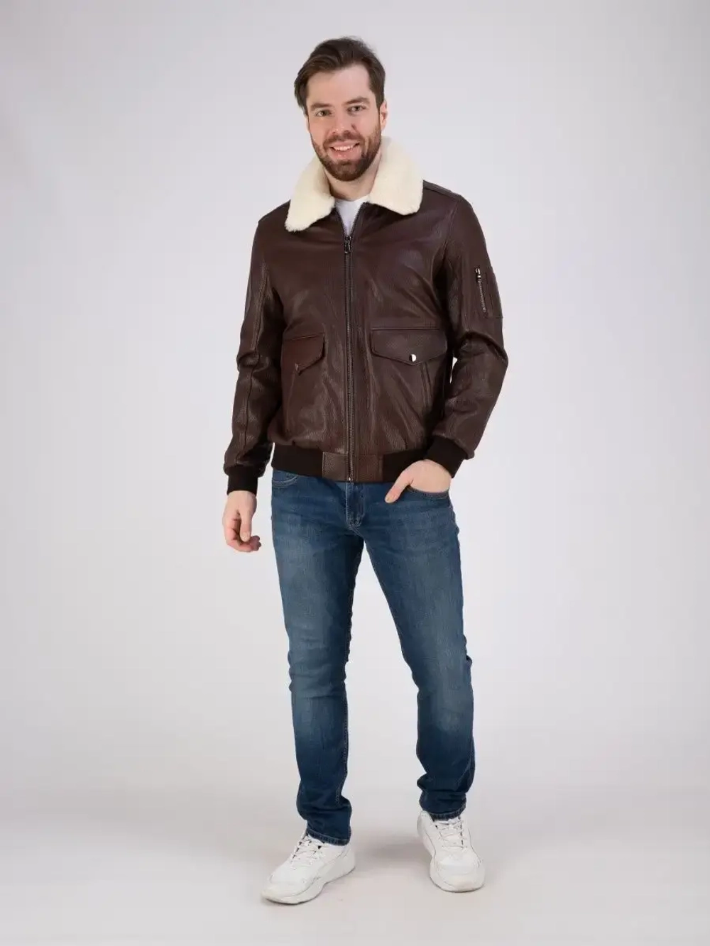 Куртка кожаная из натуральной кожи Турция